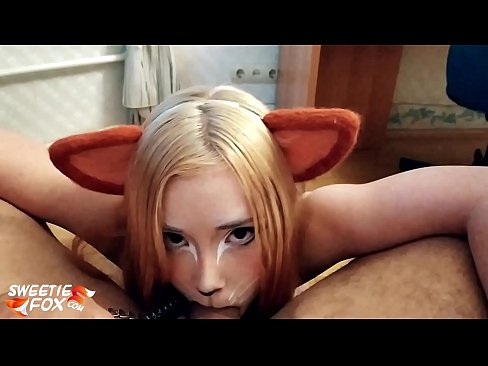 ❤️ Kitsune jibla 'dick u cum f'ħalqha ❤️❌ Video tal-ħakk  f'mt.muitohentai.ru